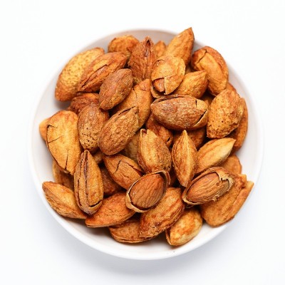 巴旦木新货坚果散装手剥炒货年货零食扁桃仁500g干果盐焗杏仁