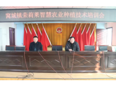 临颍县窝城镇召开荣莉莱智慧农业技术培训会