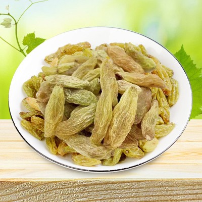 现货批发新疆特级葡萄干蜜饯产地直供优良散装大颗粒绿香妃葡萄干