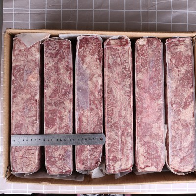 原切谷饲后胸肥牛冷冻雪花牛肉美式肥牛板火锅烤肉生鲜食材批发