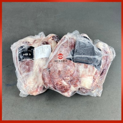 澳洲石斧全血和牛M9牛腱子商用 进口批发健身牛肉 卤炖食材