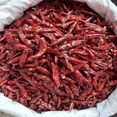 三樱椒朝天椒干红辣椒香辣500g袋装家用餐饮店火锅调味品辣椒干货