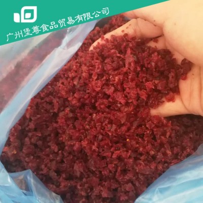 美国优鲜沛蔓越莓碎1/16 鲜红蔓越莓干丁散装 原装进口莓切丁碎片