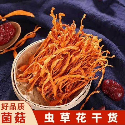 虫草花好货大量批发蛹虫草食用火锅干货食材调料一件代发厂家销售
