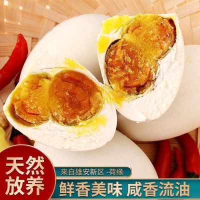 厂家直销精品双黄鸭蛋 白洋淀双黄鸭蛋