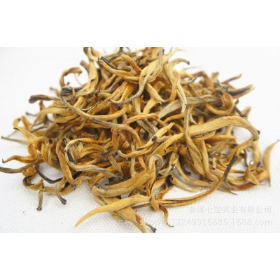 2020年新茶单芽滇红茶 蜜香大金芽 散装称重500克 云南普洱茶叶