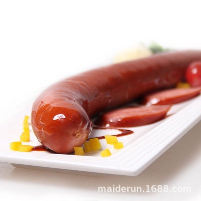 馋三里蒜蓉烤肠230g蒜香味香肠火腿猪肉鸡肉肠真空即食小吃零食