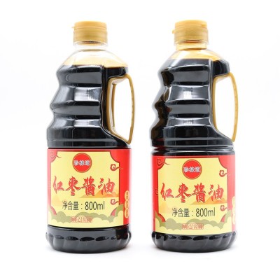 珍棣道红枣酱油酿造酱油家用调味品红烧上色凉拌炖肉腌菜拌馅调料