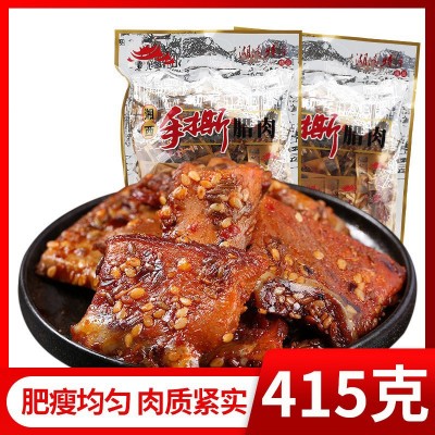 老八区湘西手撕腊肉415克湖南张家界特产风味零食手撕腊肉批发