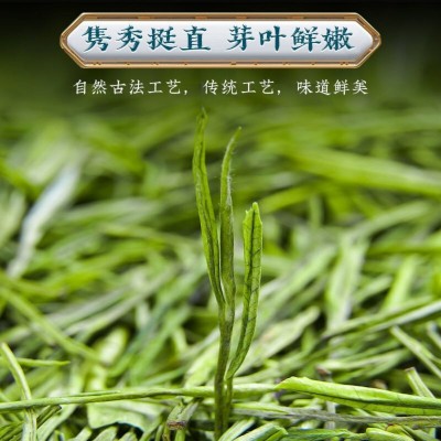 茶叶白茶绿茶新茶明前春茶珍稀白茶浓香型玻璃罐装90g