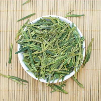牧茗山 2022浙江新绿茶 松阳白茶龙井 高山绿茶 清爽甘甜茶叶批发