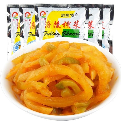 重庆涪陵榨菜50g泡菜榨菜丝下饭菜酱腌菜小包装整箱超市食品批发