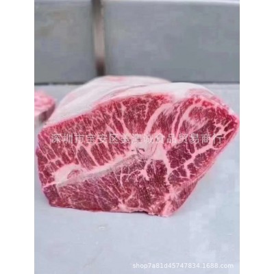 原切谷饲西冷外脊牛排澳洲154/558厂 安格斯M3M5冷冻雪花牛排肉
