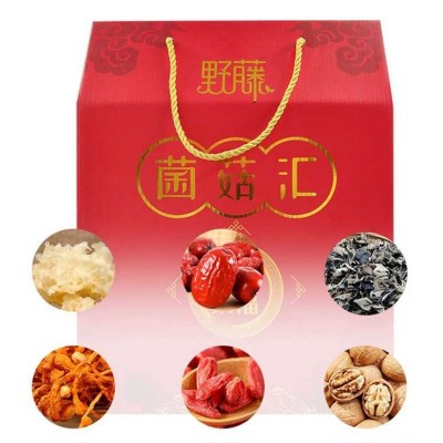 源头工厂 山珍菌菇礼盒干菌大礼包南北干货元旦过节送礼 量大详谈