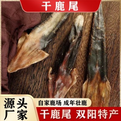 干鹿尾 泡酒煲汤鹿产品吉林鹿乡整支鹿尾可切片厂家批发鹿尾