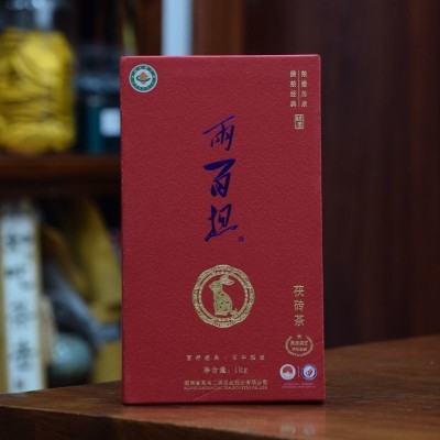高马二溪2023年两百担有机茯砖茶金花茂盛一箱12盒欢迎询价
