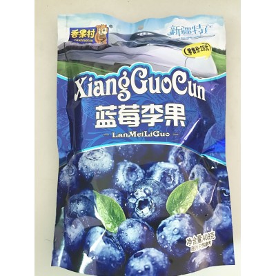 408g蓝莓李果 新疆风味特产高铁展会地摊列车供应零食果脯
