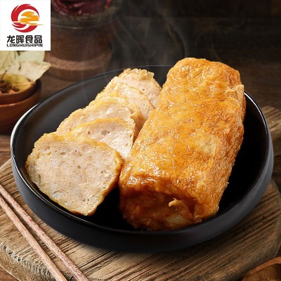 龙晖食品潮汕猪肉卷章猪肉饼隆江猪脚饭配菜商用批发肉卷