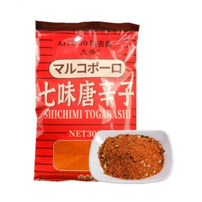 大淹七味粉SB风味阿吉奥七味唐辛子300g七味盐日式理料烧烤调味料