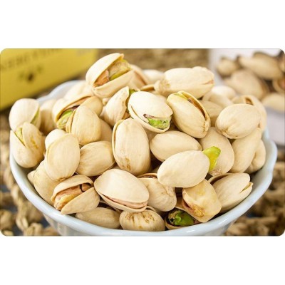 【奇果满仓】开心果无漂盐焗坚果休闲食品大自开厂家批发满包邮