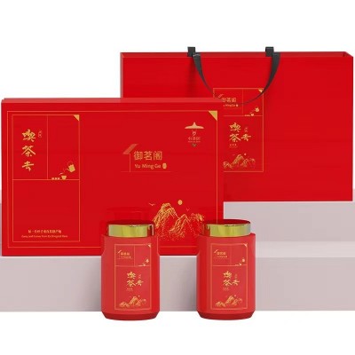 2022新茶武夷山金骏眉红茶蜜香陶瓷礼盒装茶叶400g