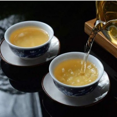 白毫银针普洱茶云南景谷大白茶纯芽头古树茶月光白月光美人白豪茶