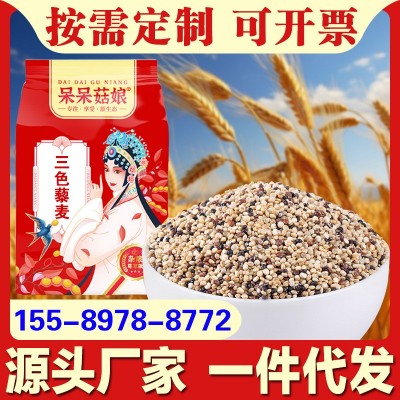 批发三色藜麦1斤藜麦米黎麦白黑红藜麦三色糙米现货厂家直销