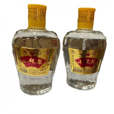 厂家直供小纯粮白酒250ml*20批发招商白酒53度nongx浓香型白酒