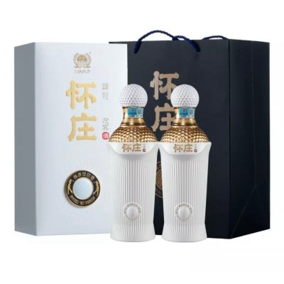 酱香型白酒批发怀庄53度1983高尔夫酒礼盒装瓶装烟酒店供应代发