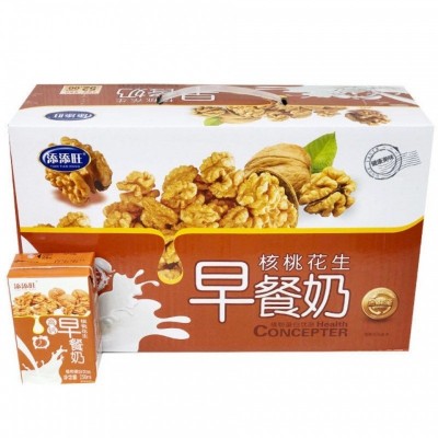 核桃奶花生牛奶早餐奶牛饮品250x12/24盒整箱批发学生奶儿童奶