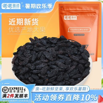 诺诺多滋黑加仑葡萄干免洗无籽新疆黑葡萄干商用烘焙专用大萄葡干