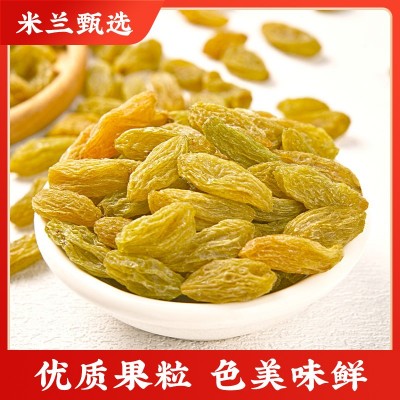 葡萄干新疆吐鲁番漠上果园产地直发自然晾干中大颗粒量大价优代发