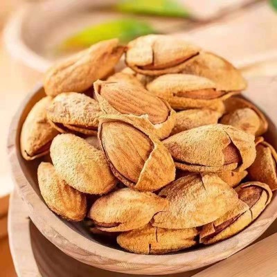奶油味纸皮巴旦木代发500g 手剥开口扁桃仁 坚果年货零食巴旦木