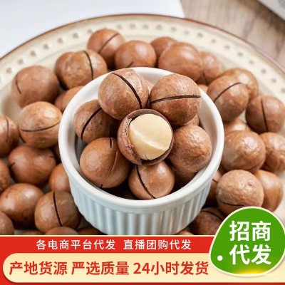 夏威夷果薄皮【代发】奶香开口坚果250g100g 手剥年货夏威夷果
