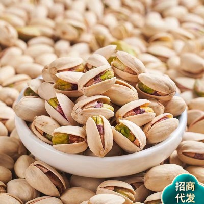 新疆特产开心果原色无漂白新货开心果500g 大颗粒大量批发开心