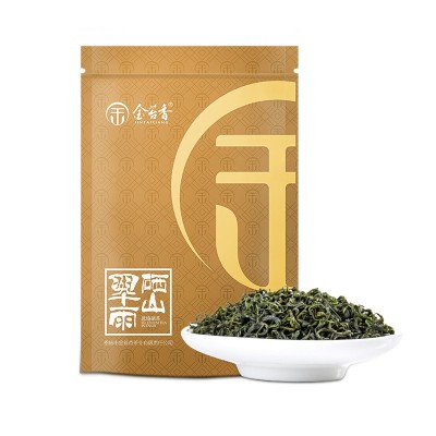金苔香硒山翠雨2023新茶恩施硒茶高山云雾浓香型茶叶袋装试喝50g