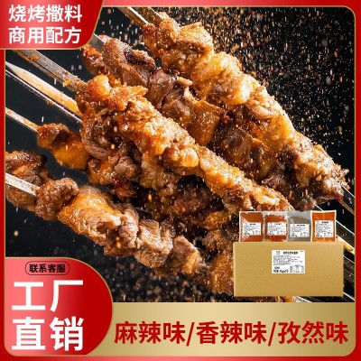 烧烤料撒料麻辣香辣蘸料孜然味烧烤调料烤肉料商用餐饮腌肉烧烤料